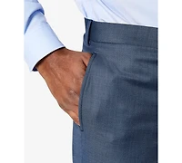Calvin Klein Men's Solid Classic-Fit Suit Pants