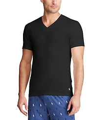 Polo Ralph Lauren Men's 3-Pack Slim-Fit Stretch V-Neck Undershirts