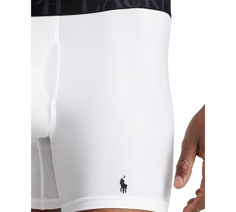 Polo Ralph Lauren Men's 3-Pack Classic Stretch Boxer Briefs