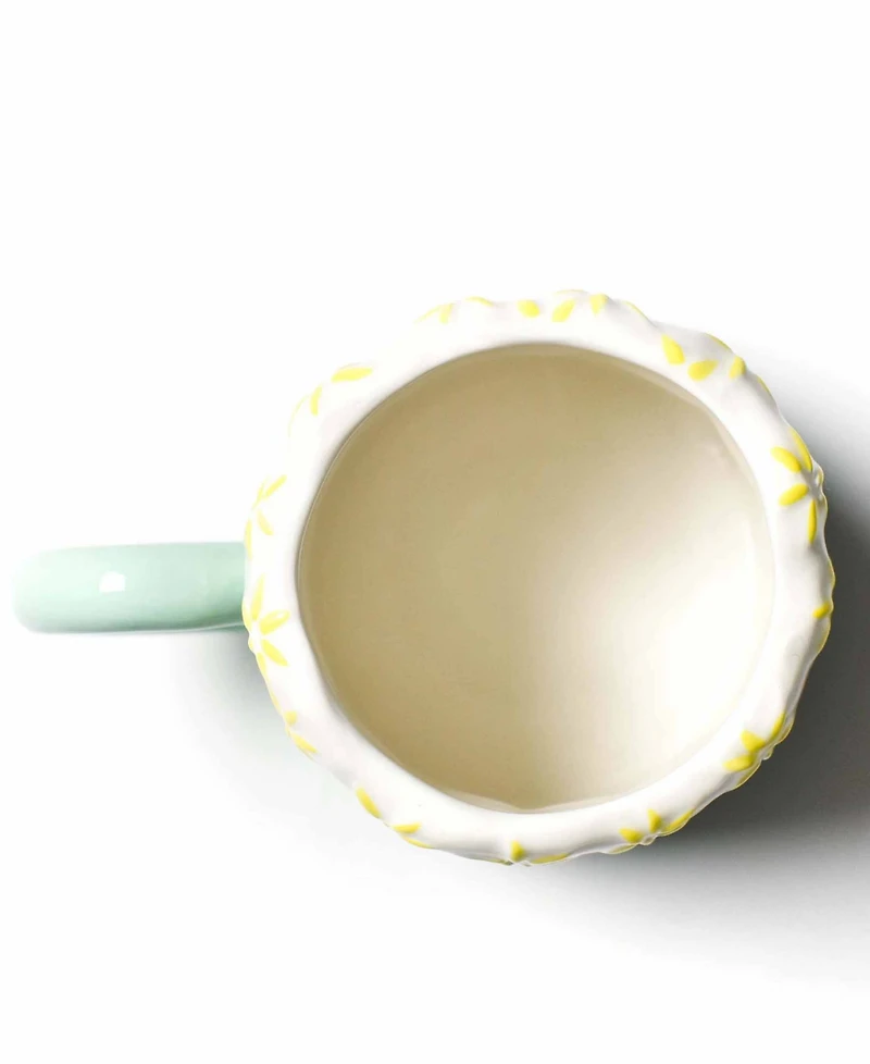 Happy Everything by Laura Johnson Sparkle Cake Shaped Mug 16 oz