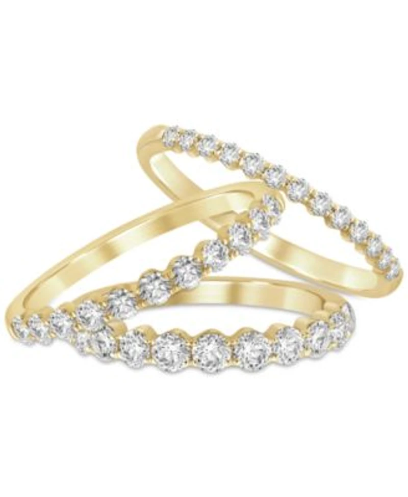 Diamond Band Collection In 14k Gold Or White Gold