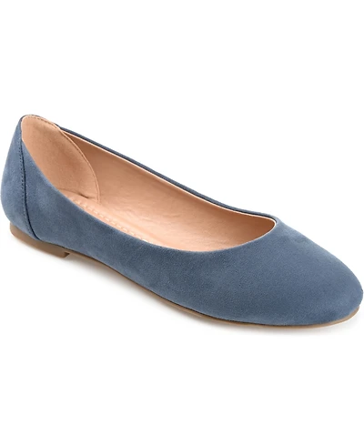 Journee Collection Women's Comfort Ballet Kavn Flats