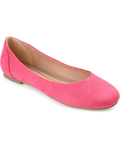 Journee Collection Women's Comfort Ballet Kavn Flats