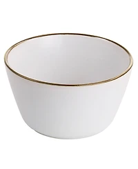 Elama Alejandro Gold-Tone 16 Pc. Dinnerware Set, Service for 4