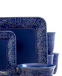 Elama Chiffon 16 Pc. Dinnerware Set, Service for 4