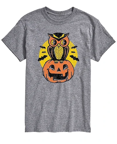 Airwaves Men's Owl Pumpkin Classic Fit T-shirt