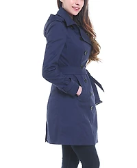 Women's Adley Water Resistant Hooded Trench Coat