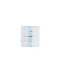 Brooks Brothers Rope Stripe Border Bath Towels