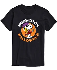 Airwaves Men's Peanuts Hooked On Halloween T-shirt