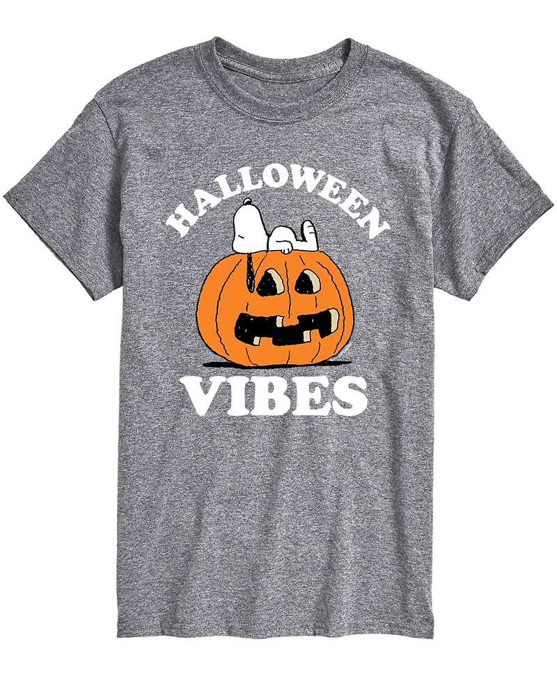 Airwaves Men's Peanuts Halloween Vibes T-shirt