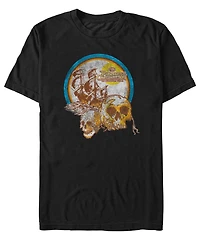 Fifth Sun Men's Pirates of The Caribbean Fish Lady Short Sleeve T-shirt