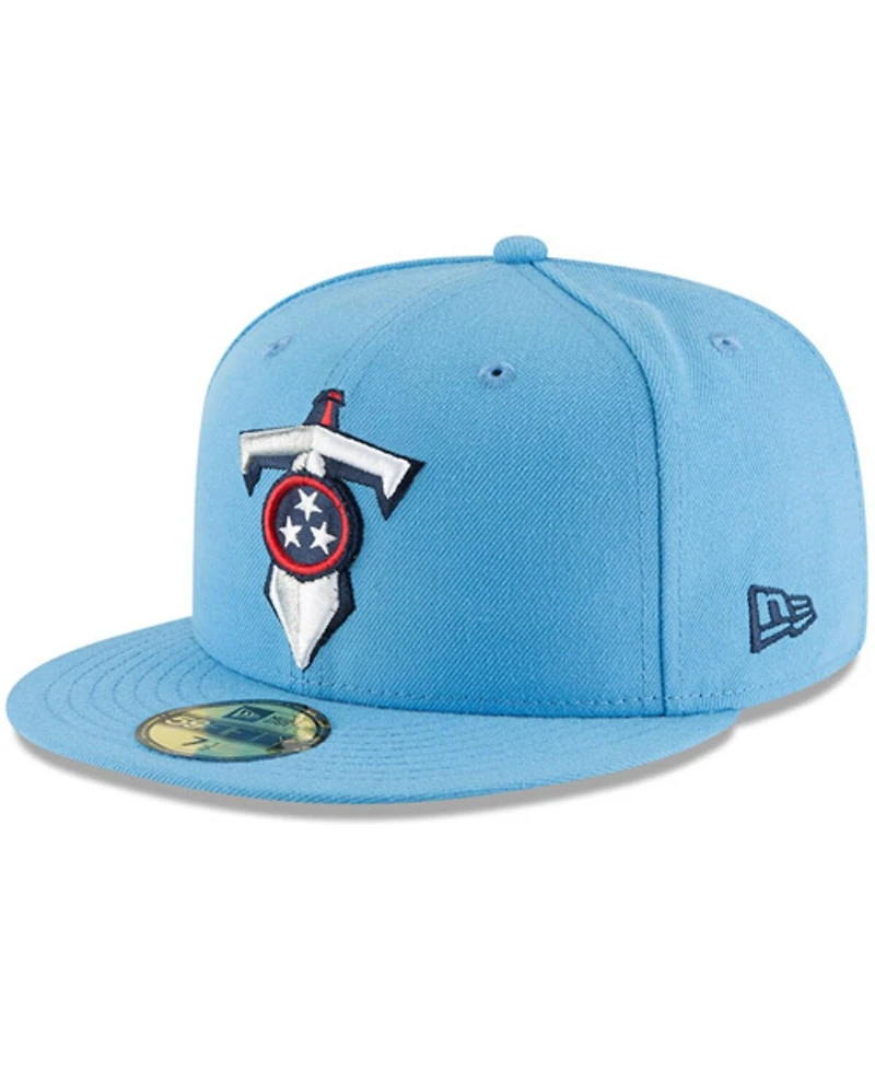 Men's New Era Light Blue Tennessee Titans Omaha 59FIFTY Hat