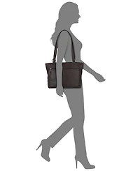 Giani Bernini Nappa Classic Leather Tote, Created for Macy's