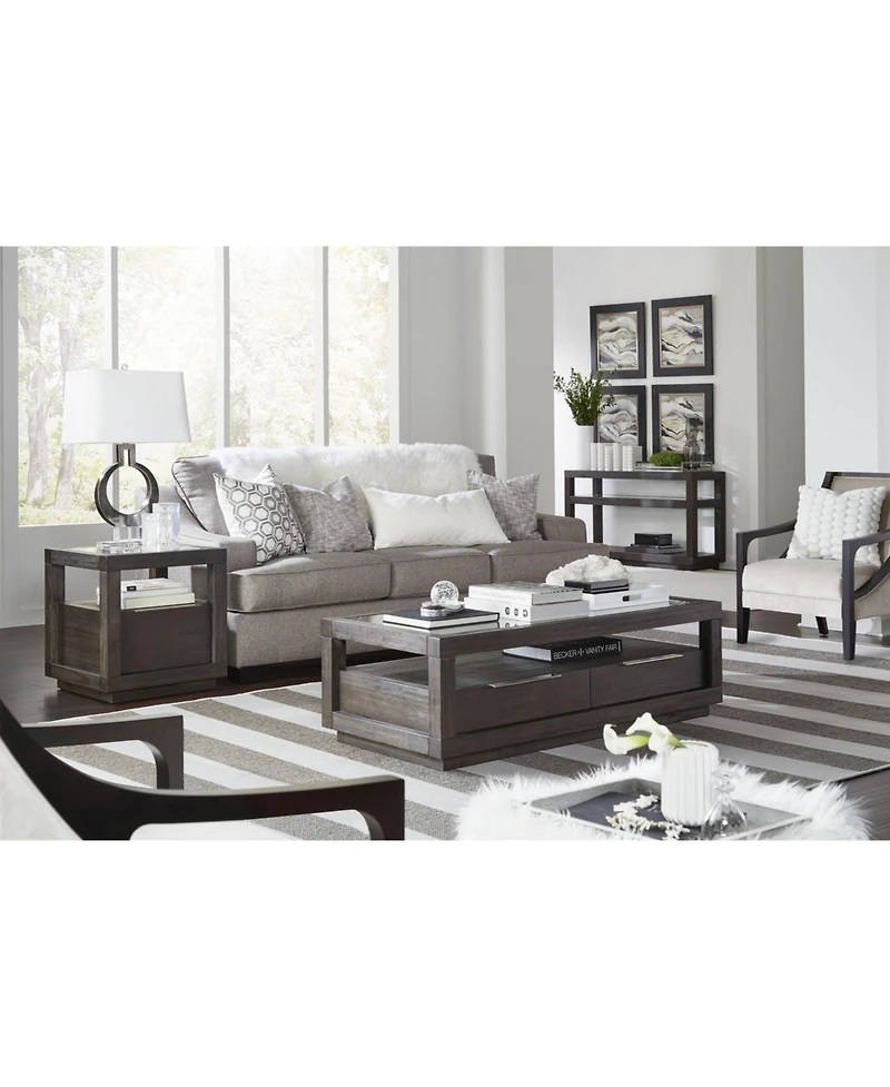 Tivie 54" Wood Coffee Table
