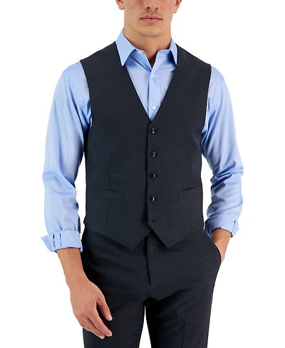 Tommy Hilfiger Men's Modern-Fit Wool Th-Flex Stretch Suit Separates Vest