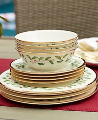 Lenox Holiday 12 Pc. Dinnerware Set, Service for 4