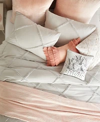 Peri Home Chenille Lattice Sham, King