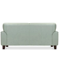 Closeout! Ashlinn 81" Tufted Pastel Leather Sofa, Created for Macy's