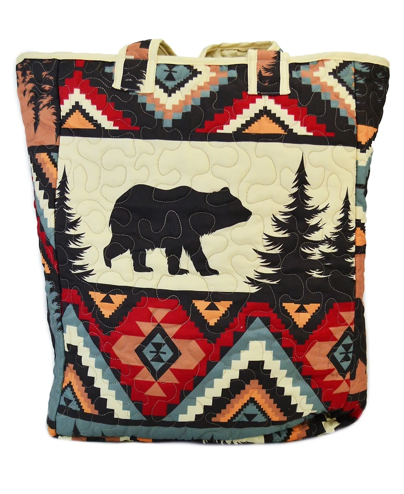 Donna Sharp Bear Totem 4 Piece Quilt Set, King