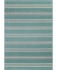 Closeout! Bashian Portico PRT101 7'10" x 10' Outdoor Area Rug