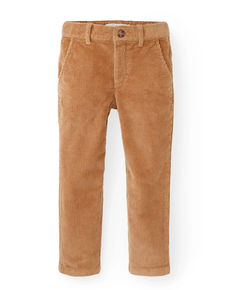 Hope & Henry Big Boys Organic Corduroy Pant