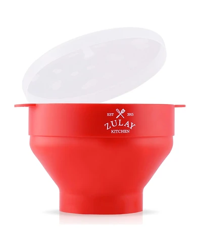 Microwave Popcorn Popper - Bpa Free Silicone Bowl