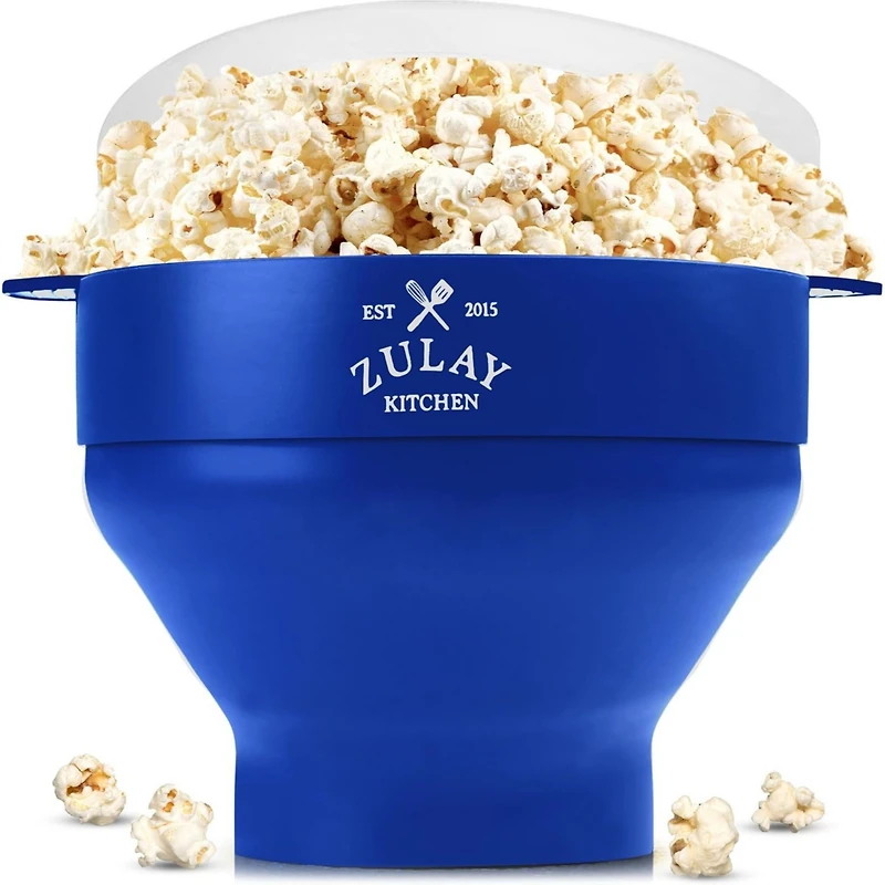 Microwave Popcorn Popper - Bpa Free Silicone Popcorn Popper Microwave Popcorn Bowl
