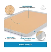 Zulay Kitchen Silicone Trivets for Hot Pots and Pans - Multi-Purpose & Versatile Trivet Mat