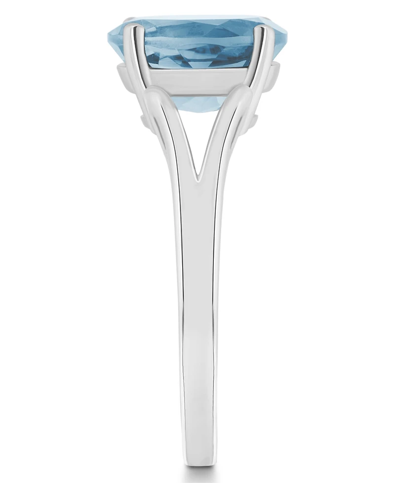 Macy's Women's Sky Blue Topaz (3-3/5 ct.t.w.) Ring Sterling Silver