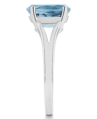Macy's Women's Sky Blue Topaz (3-3/5 ct.t.w.) Ring Sterling Silver