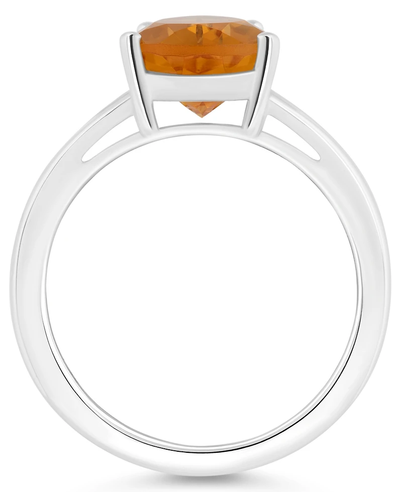 Macy's Women's Citrine (2-3/4 ct.t.w.) Ring Sterling Silver