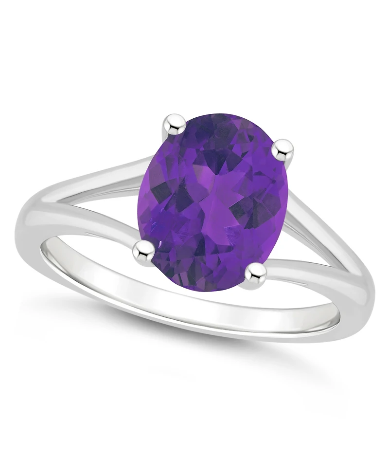 Macy's Women's Amethyst (2-1/2 ct.t.w.) Ring Sterling Silver