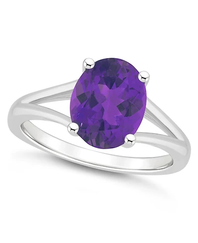 Macy's Women's Amethyst (2-1/2 ct.t.w.) Ring Sterling Silver