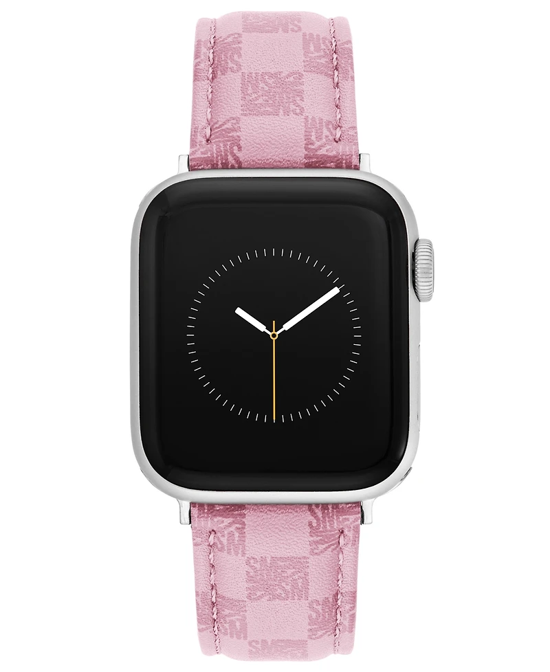 Steve Madden Women's Faux Leather Band designed for Apple Watch 42mm (Series 10) & 38/40/41mm