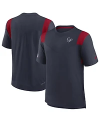 Men's Nike Navy Houston Texans Sideline Tonal Logo Performance Player T-shirt
