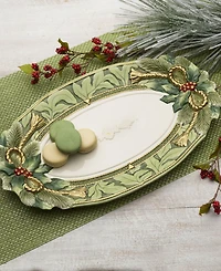 Fitz and Floyd Holiday Home Large Platter