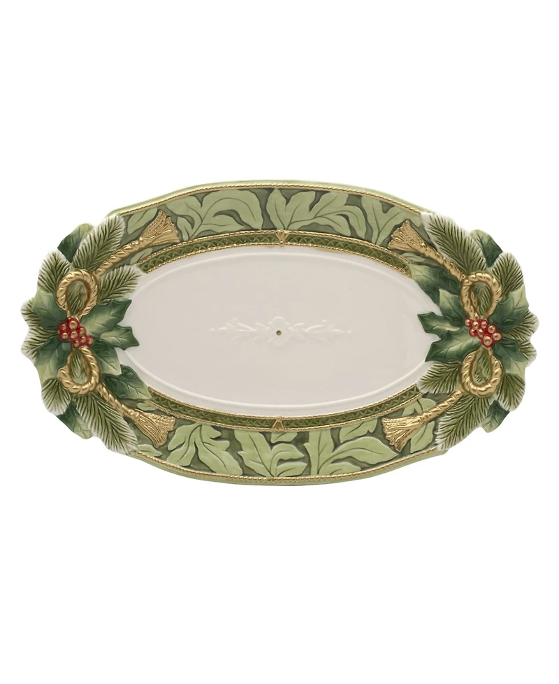 Fitz and Floyd Holiday Home Large Platter