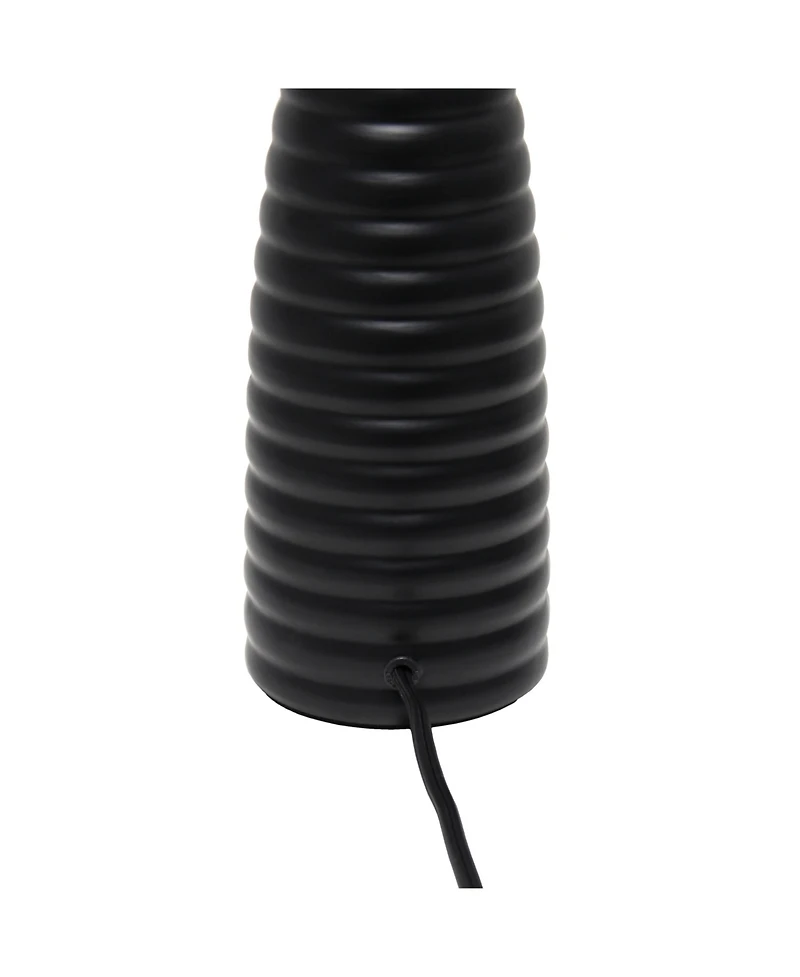 Simple Designs Alsace Bottle Table Lamp