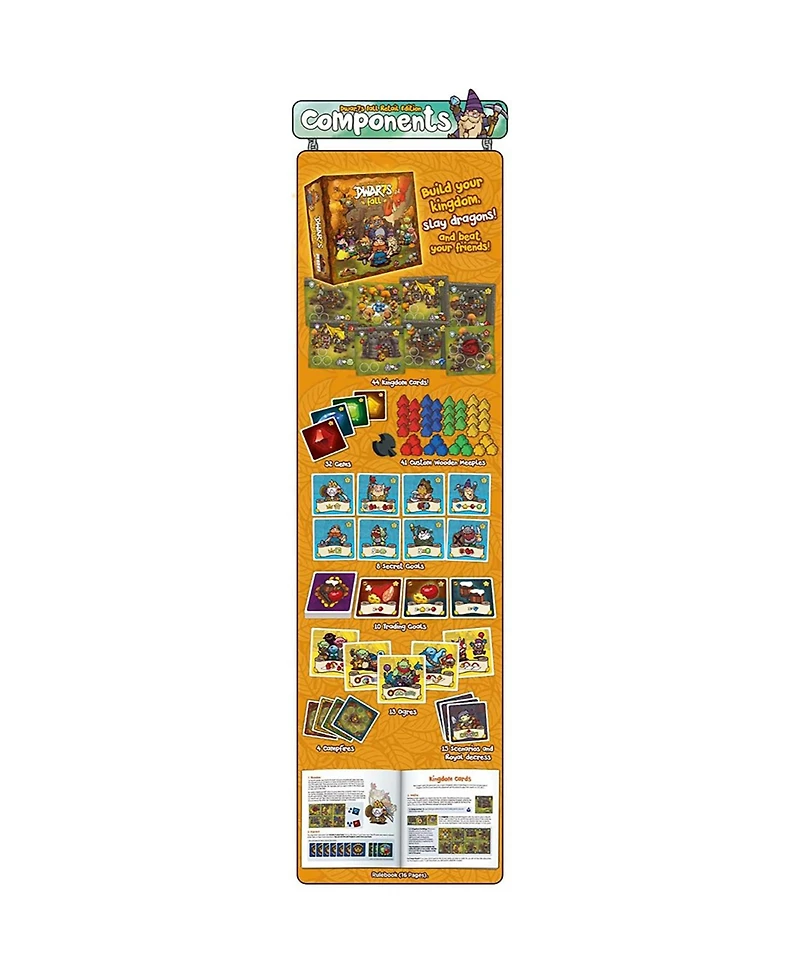 Iello Dwar7s Fall Family Board Game