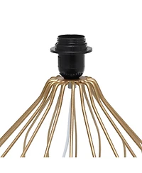 Simple Designs Geometrically Wired Table Lamp