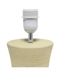 Simple Designs Hourglass Table Lamp