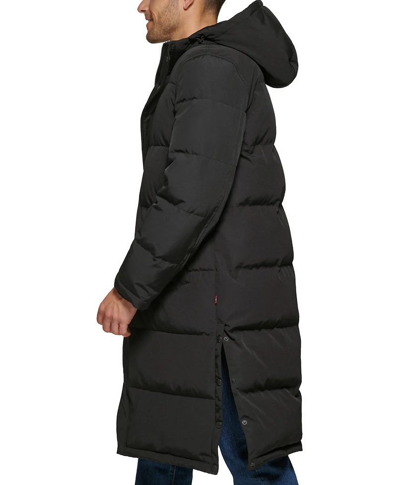 Levi's Men's Quilted Extra Long Parka Jacket