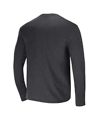 Men's Nfl x Darius Rucker Collection by Fanatics Heathered Charcoal Tennessee Titans Long Sleeve T-shirt