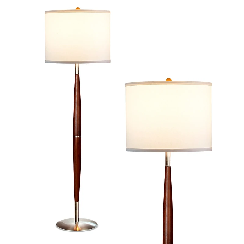 Lucas 61" Led Standing Floor Lamp with Drum Shade
