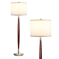Lucas 61" Led Standing Floor Lamp with Drum Shade