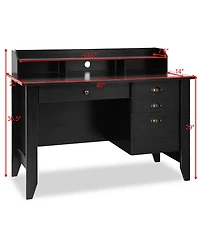 Costway Computer Desk Pc Laptop Writing Table Workstation Home