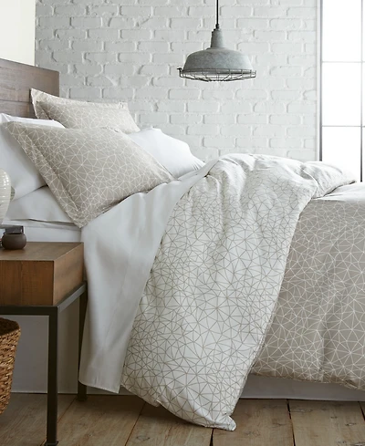 Southshore Fine Linens Geometric Maze Down Alternative 3-Pc. Comforter Set