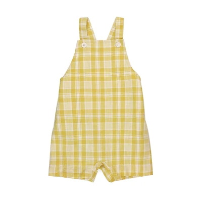 Hope & Henry Baby Boys Shortie Overall Romper