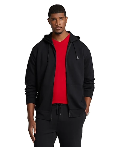 Polo Ralph Lauren Men's Big & Tall Double-Knit Full-Zip Hoodie