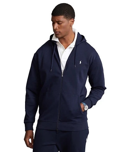 Polo Ralph Lauren Men's Big & Tall Double-Knit Full-Zip Hoodie